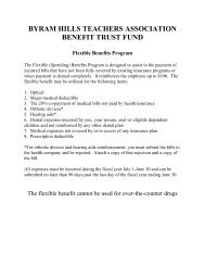 Flexible Benefits Program Claim Form (PDF) - NYSUT