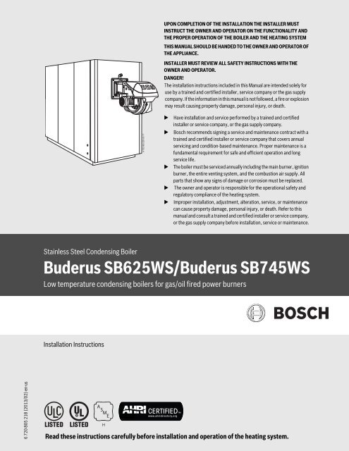 Download (PDF 3.9 MB) - Bosch Thermotechnology