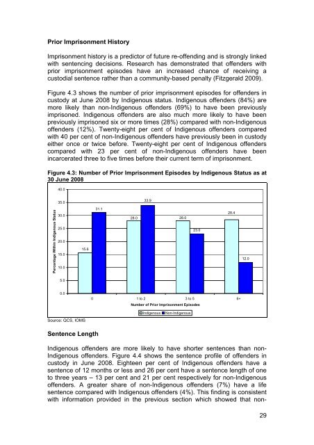 Rehabilitative needs and treatment of Indigenous offenders in ...