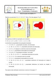 Resolver os exercícios 9, 14, 11, 15, 16, 17, 18b) e 19 a) das ...