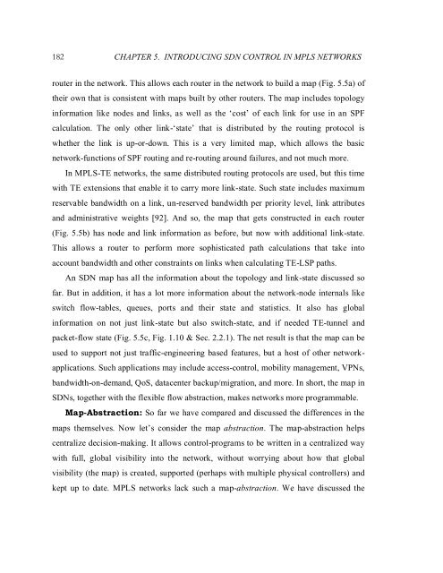 Chapter 5 Introducing SDN Control in MPLS Networks - High ...