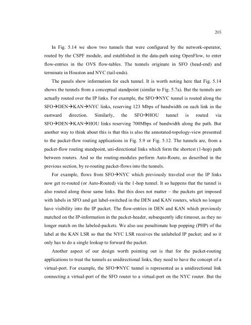 Chapter 5 Introducing SDN Control in MPLS Networks - High ...