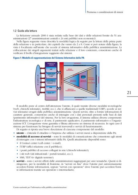 Lo stato dell'informatizzazione nella Pubblica ... - Archivio CNIPA