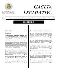 Gaceta Legislativa - H. Congreso del Estado de Veracruz