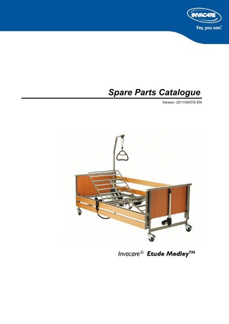 PARTS-PUBLISHER Workbench - Invacare® Medley