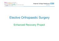 Elective Orthopaedic Surgery - Nwlcn.nhs.uk