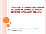 contextes nationaux et regionaux - Arterial Network