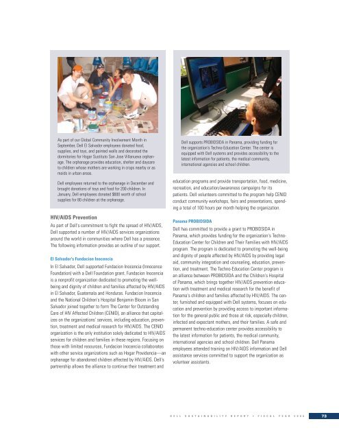 Sustainability Report - Dell