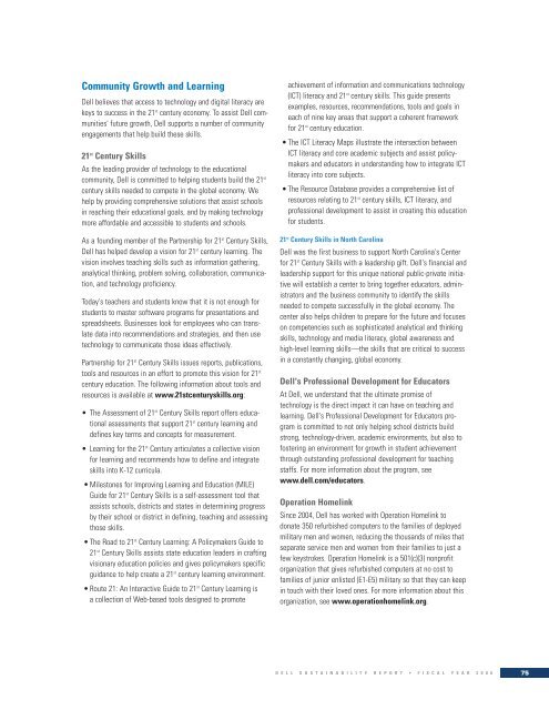 Sustainability Report - Dell