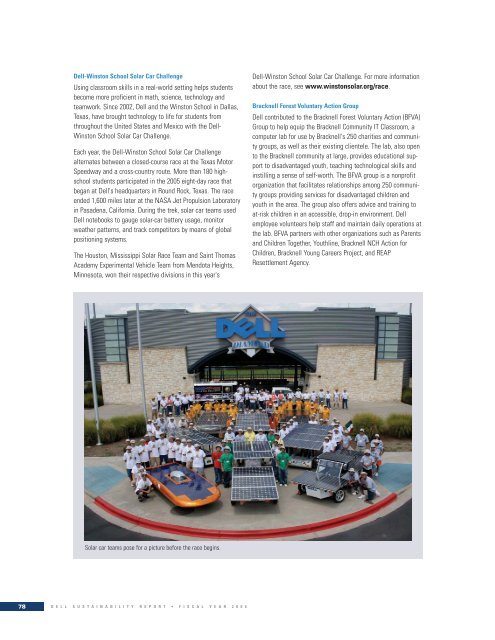 Sustainability Report - Dell