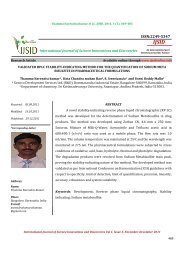 VALIDATED HPLC STABILITY-INDICATING ... - Ijsidonline.info