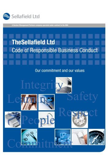 Code of Responsible Business Conduct - Suppliers - Sellafield Ltd