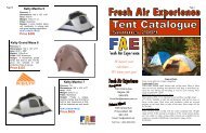 tent catalog 2009 - Weblocal.ca
