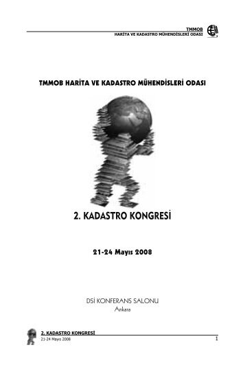 2. kadastro kongresi 2008 kitap - 5.indd - Harita ve Kadastro ...