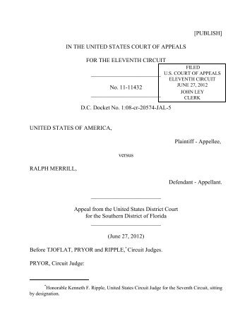 United States v. Merrill - Federal Evidence Review