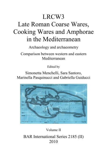 LRCW3 Late Roman Coarse Wares, Cooking ... - Historia Antigua