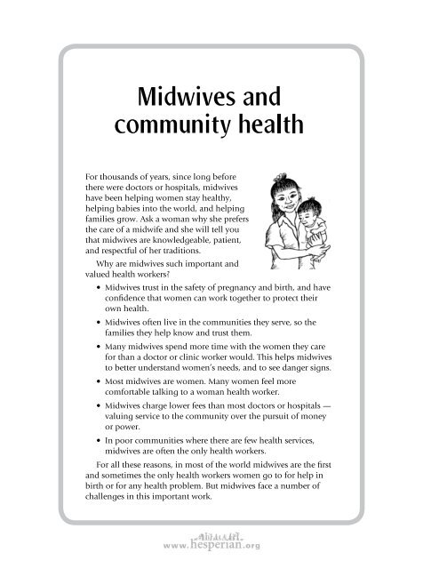 A book for midwives