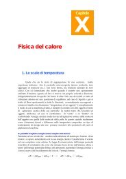 Capitolo X â Fisica del Calore - francescopoli.net