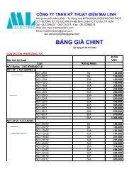 Báº¢NG GIÃ CHINT