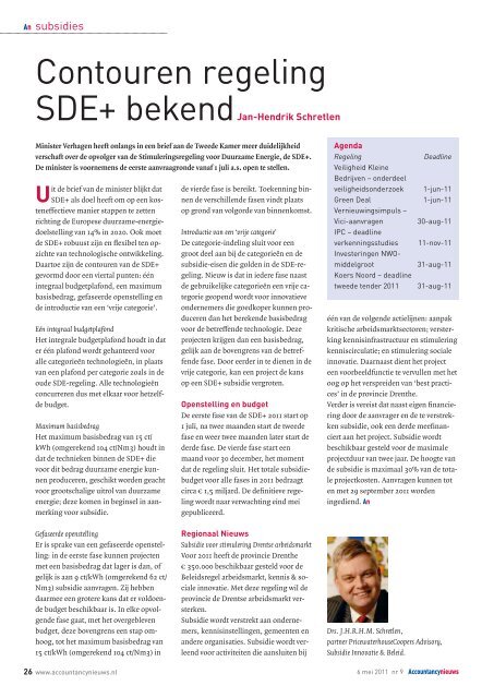 Accountancynieuws 6 mei 2011