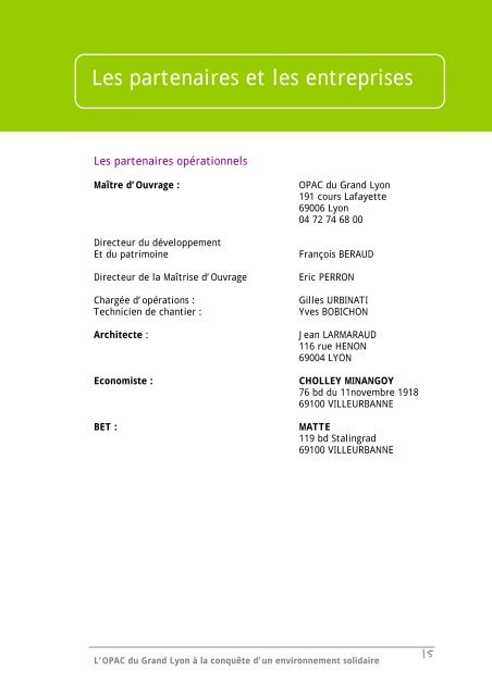 TÃ©lÃ©charger le dossier de presse - Grand Lyon Habitat