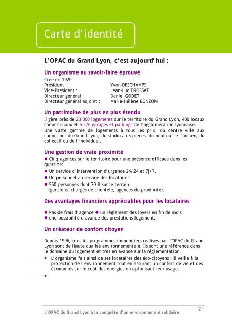 TÃ©lÃ©charger le dossier de presse - Grand Lyon Habitat