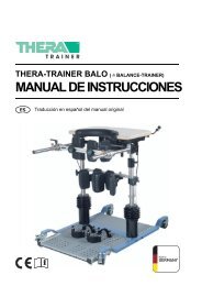 Manual de instrucciÃ³n THERA-Trainer balo