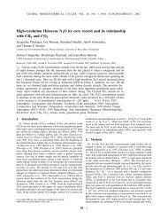 High-resolution Holocene N2O ice core record and its relationship ...