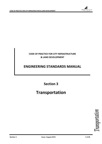 Code of Practice for City Infrastructure & Land ... - Auckland Council