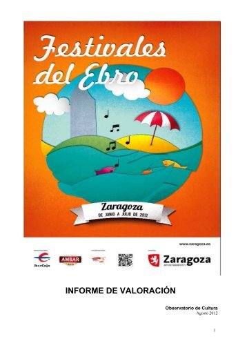 Informe de ValoraciÃƒÂ³n de Festivales del Ebro 2012Documento en ...