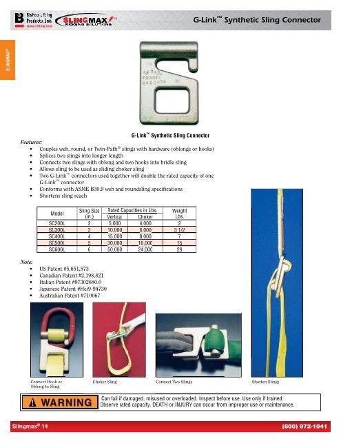 Slings Catalog - Eoss.com