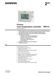 2201 24-hour room temperature controller REV13.. - Industry UK ...