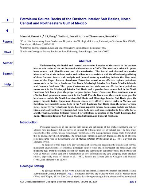 Petroleum Source Rocks A Basic Introduction 