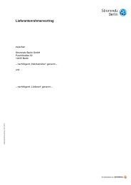 Lieferantenrahmenvertrag (Muster) (PDF 84 kB) - Stromnetz Berlin