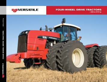 Four-Wheel Drive TracTors