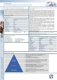 PDF Factsheet - ETFs - Deutsche Bank