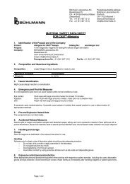 MATERIAL SAFETY DATA SHEET FOR CAST®-Allergens - ALPCO ...