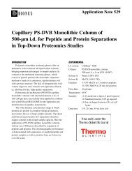 Capillary PS-DVB Monolithic Column of 500-Âµm i.d. for ... - Cromlab