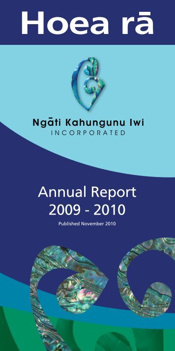 Hoea ra - NgÄti Kahungunu Iwi Incorporated