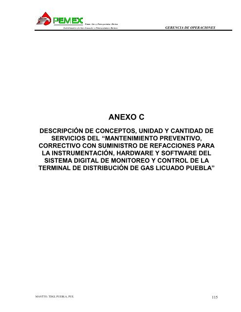 anexo c - Pemex Gas y Petroquímica Básica