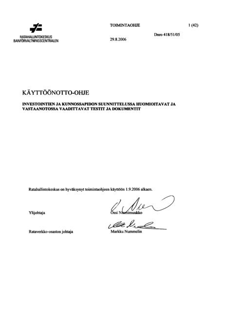 Untitled - Liikennevirasto