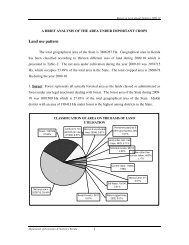 Land use pattern - official website of economics & statistics department