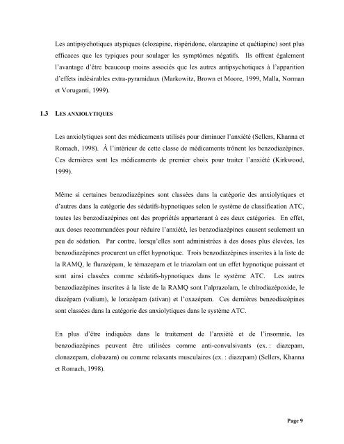 L'usage des mÃ©dicaments psychotropes chez les travailleurs ...