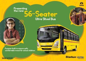 56 Seater Ultra SKOOL Leaflet - Buses - Tata Motors