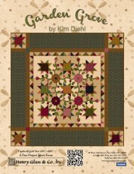 Garden Grove by Henry Glass & Co. - 3 Dudes Quilting