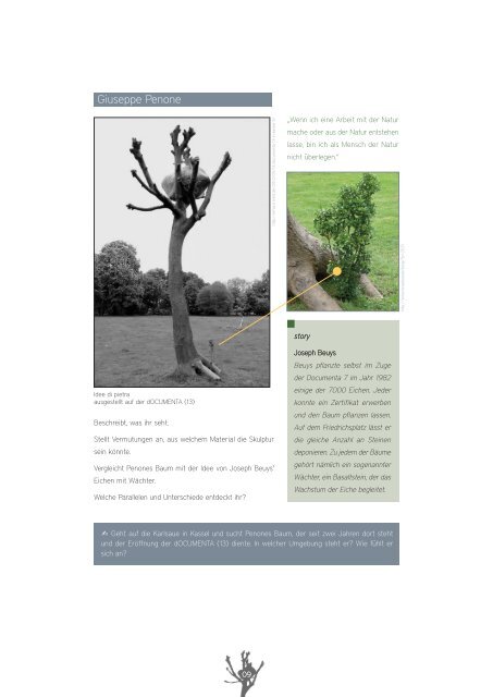 PDF-Download “Natur und Kunst” - Vermittlung von Gegenwartskunst