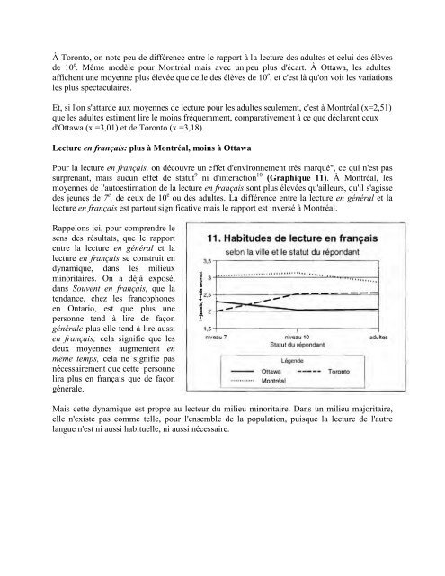 Vivre dans l'alternance linguistique - Base de données en ...