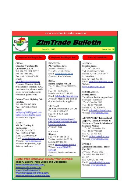 Issue 24 - ZimTrade