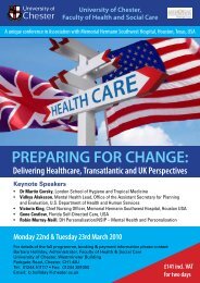 Conference flyer - Wirral University Teaching Hospital NHS ...