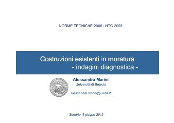 Prof. Marini Alessandra 08/06/2012 - Ordine degli Ingegneri della ...